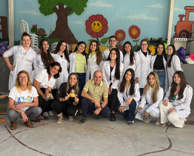 LAPED realiza Oficina Peditrica de Mltipla Conscientizao no Ceim Recanto Feliz